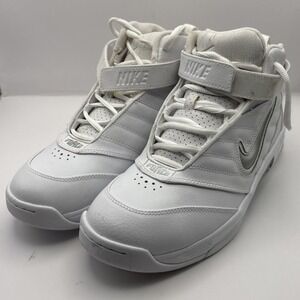 Vintage‎ Nike Air Force Lockdown White Leather 2006 313571-101 Mens 9.5